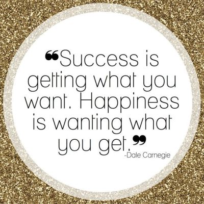 success and happiness
